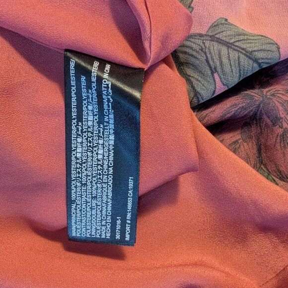 NWT Keepsake Floral Asymmetrical Chiffon Dress L - Picture 9 of 16